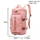 thumbnail image 3 of Mochila Deportiva Impermeable Bolso de Viaje Gran Capacidad 35lt Rosa, 3 of 4