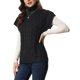 thumbnail image 4 of INSPIRE CHIC Suéter de Mujer Color Sólido Cuello Alto Chaleco Sin Mangas Jersey de Punto Trenzado XL Negro, 4 of 6