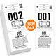 thumbnail image 1 of Valet Tickets .Com Paquete de 3000 Boletos de 3 Partes, 1 of 9