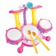 thumbnail image 3 of Juego De Batería Para Ni?os, Juguete Musical De Desarrollo Para Bebés De 6, 12 Y 18 Meses, Color Rosa, 3 of 5
