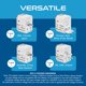 thumbnail image 5 of Adaptador de viaje Ceptics 6 en 1 universal de 45 W con 2 USB-A y 3 USB-C, 5 of 9