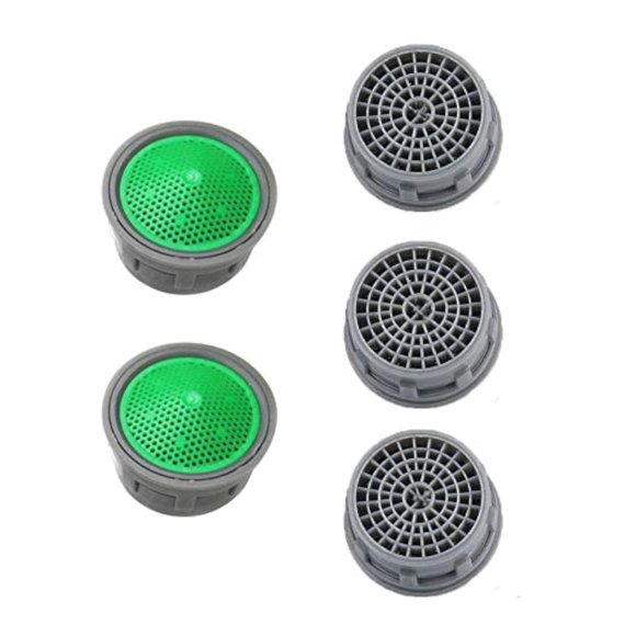 WINBOB 5 piezas de repuesto para aireador de grifo – inserto reductor de caudal