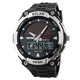 thumbnail image 2 of Reloj MASTOP Solar Energy 2 Time Zone, 50 m, resistente al agua, plateado, 2 of 6