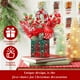 thumbnail image 2 of Árbol de Navidad KPX artificial para mesa, tamaño pequeño, con adornos, 2 of 3