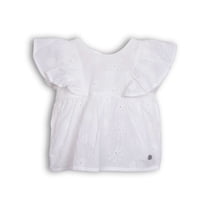 Blusa Bebé Niña Blanco Pillin