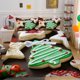 thumbnail image 1 of Christmas Gifts Tree Santa Snow Quilt Duvet Cover Set Children Home Textiles3-Piece Bedding Set, 1 of 5