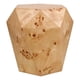 thumbnail image 1 of Mesa de Acento Malva de Madera Burl Natural New Pacific Direct, 1 of 4
