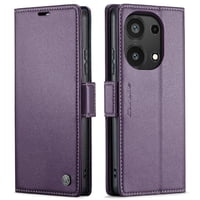 Caseme Tipo Cartera Xiaomi Redmi Note 13 Pro 4G Con Cierre Magnético, Rfid, Tarjetero, Soporte, Carga Inalámbrica