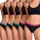 thumbnail image 1 of Calzón Bikini Algodón Pack 5 C, 1 of 3