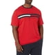 thumbnail image 1 of Camiseta Tommy Hilfiger Signature Stripe para hombre roja 5XL Tall, 1 of 3