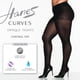 thumbnail image 2 of Medias Hanes Curves Control Top, opacas, absorbentes, negras, 1 unidad, 2 of 4