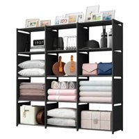 Estantería Multiuso Decoteam 12 Compartimientos 130X42X170