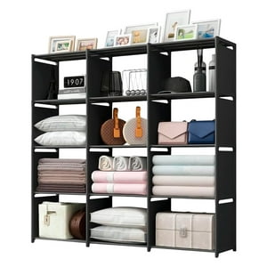 Estantería Multiuso Decoteam 12 Compartimientos 130X42X170