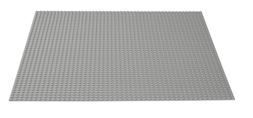Lego Classic - Gray Baseplate 10701