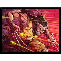 Genérico - Cuadro Decorativo Wolverine 2 Medidas 30X40 Cm