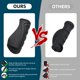 thumbnail image 3 of Piezas de recambio Handle Grip para silla de ruedas Drive YIBEICO, 3 of 6