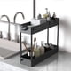 thumbnail image 3 of Carrito de almacenamiento SPACELEAD Slim de 4 niveles para oficina y cocina, negro, 3 of 7