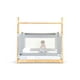 thumbnail image 5 of 4 Barandas Para Cama transición/ Montessori 70x70x150x150 cm Gris Altura colchón hasta 27 cm, 5 of 11