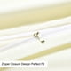 thumbnail image 5 of PiccoCasa 1800 Microfibra Transpirable Fundas de Almohada con Cremallera Juego de 2, King Beige 20"x36", 5 of 7