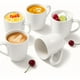 thumbnail image 3 of Set 6 Tazas Mug De Ceramica Blanco Bullet 325mL Hallen, 3 of 3
