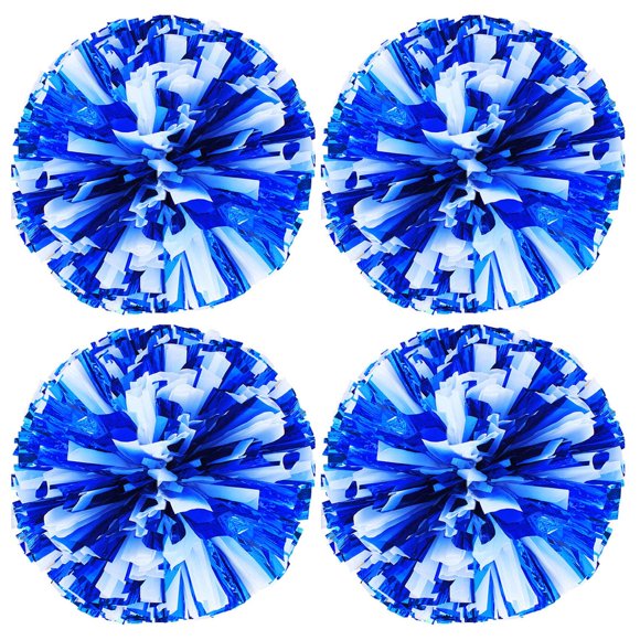 Pompones Cheerleader Hlonon Sports Dance Cheer de plástico, 4 unidades