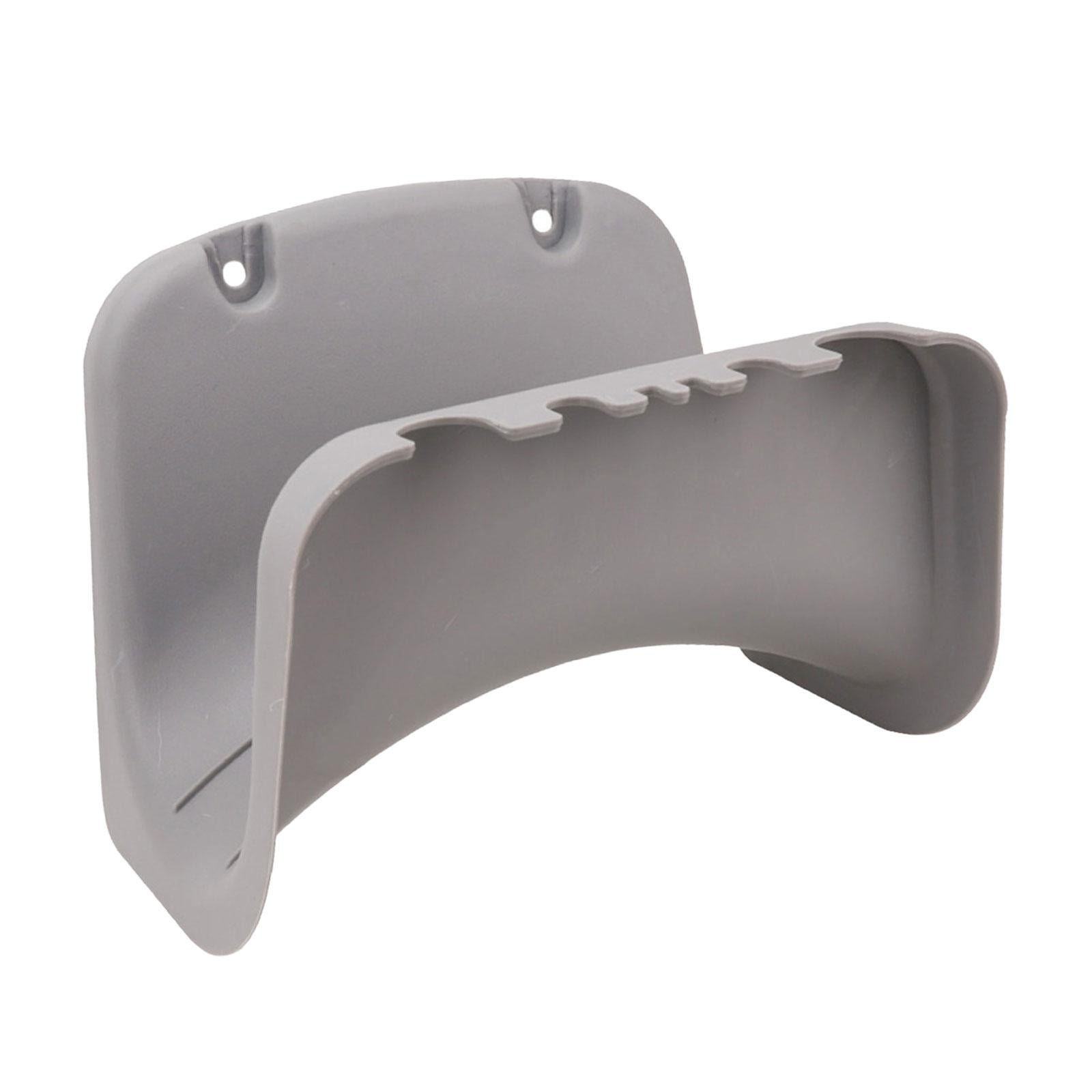 Magideal - Soporte Para Manguera De Jardín, Colgador Para Manguera De Jardín, Organizador De Manguera Multiusos, Soporte Para Carrete De Tubería De Agua, Estante Gris