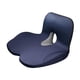 thumbnail image 4 of Cojín de asiento de espuma viscoelástica multiusos, cómodo y integrado, almohada de soporte lumbar, almohada ergonómica para silla de juego, viajes pa Azul, 4 of 5