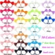 thumbnail image 2 of Lazos para el pelo para bebé, 50 unidades de gomas elásticas con lazos para el pelo, lazos pequeños para coletas, coleteros para bebés, niñas y niños pequeños en pares., 2 of 7