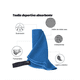 thumbnail image 2 of Toalla Baño Viaje De Microfibra De Secado Rápido, 3 Pcs Azul, 2 of 3