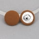 thumbnail image 1 of suxuMhao Botones de Felpa, 50 Piezas 32L Brasieres de Costura Marrones, Juego de Botones para Tela, Botones de Costura Decorativos y para Manualidades, Brasieres de Tela Reutilizables con Material, 1 of 3