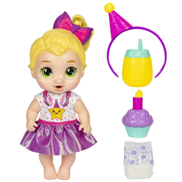 Muñeca Baby Alive Fiesta de cumpleaños LaLa GooGoo Cabello Rubio