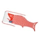 thumbnail image 2 of Bolsa De Lavandería Con Forma De Pez, Bolsa De Almacenamiento De Ropa Sucia Multiusos Para Acampar, Casa, Apartamento, Color Rojo, 2 of 5