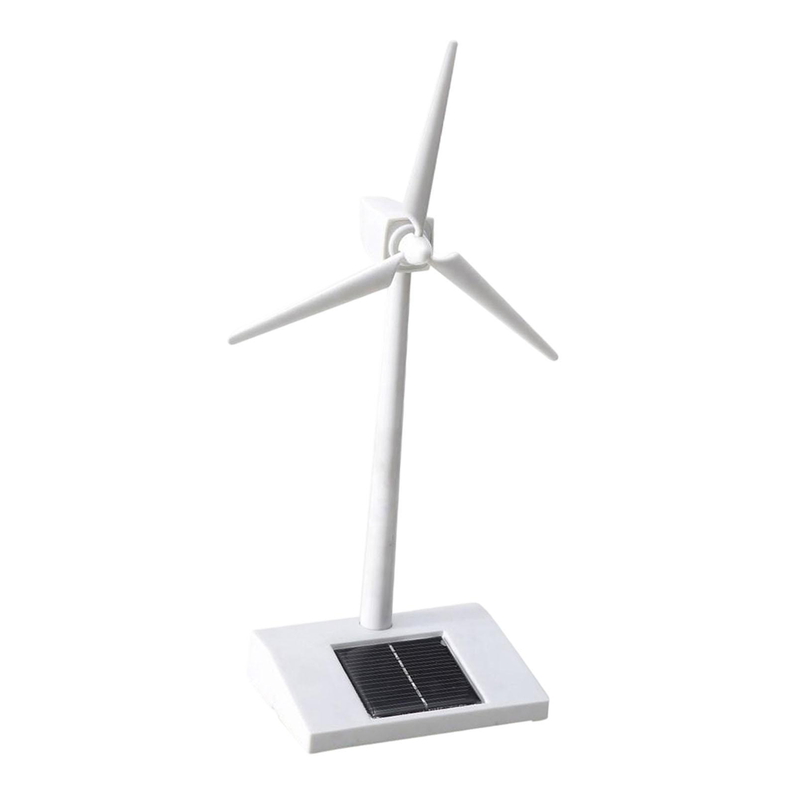 Magideal - Mini Molino De Viento De Energía Solar, Generador De Viento De Juguete, Artesanía De Fácil Montaje Con Panel De Energía Eólica Para Niños Mayores De 8