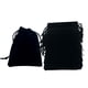 thumbnail image 2 of 50pcs Bolsa De Terciopelo Suave Con Cordón Bolsa De Favor De La Boda Bolsa De Regalo De Navidad Negro, 2 of 3