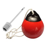 Ioensy - Boya De Ancla Redonda Roja Para Guardabarros De Barco Para Plataforma Flotante De Lancha Rápida Yate A25
