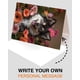 thumbnail image 5 of Tarjeta de felicitación Pet Party Delights Pomsky con flores, 15 x 7 pulgadas, 5 of 8