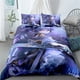thumbnail image 1 of Genshin Impact Keqing Bedding Set Cartoons Duvet Cover Set Comforter Bed Linen For Children Boy Decor BedclothesBed Sheets, 1 of 5