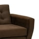 thumbnail image 4 of Sofa Bote 1c Felpa 01 Chocolate, 4 of 6