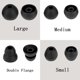 thumbnail image 2 of Almohadillas de silicona WKYMY para Powerbeats Pro/Beats Flex – 4 pares (negro), 2 of 7