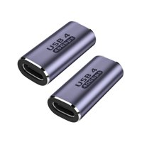 Adaptador Usb C Hembra A Hembra Ghqxzt 100 W De Potencia 8K 60 Hz