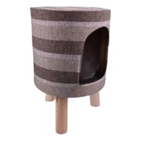 Genérico - Casa Taburete Para Gatos Plegable Pequeña Mascotas Lau