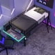 thumbnail image 2 of Gaming mid loft bed with desk, LED, Twin, Black, 2 of 3