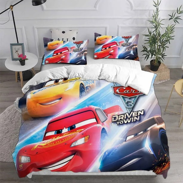 New Cars Bedding Set,Lightning McQueen Bedding Sets Boy Bedclothes Bed Linen G Bed Sheets