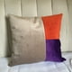 thumbnail image 2 of Funda Cojin Decorativo Diseño Beige Morado Y Naranjo 45x45, 2 of 3