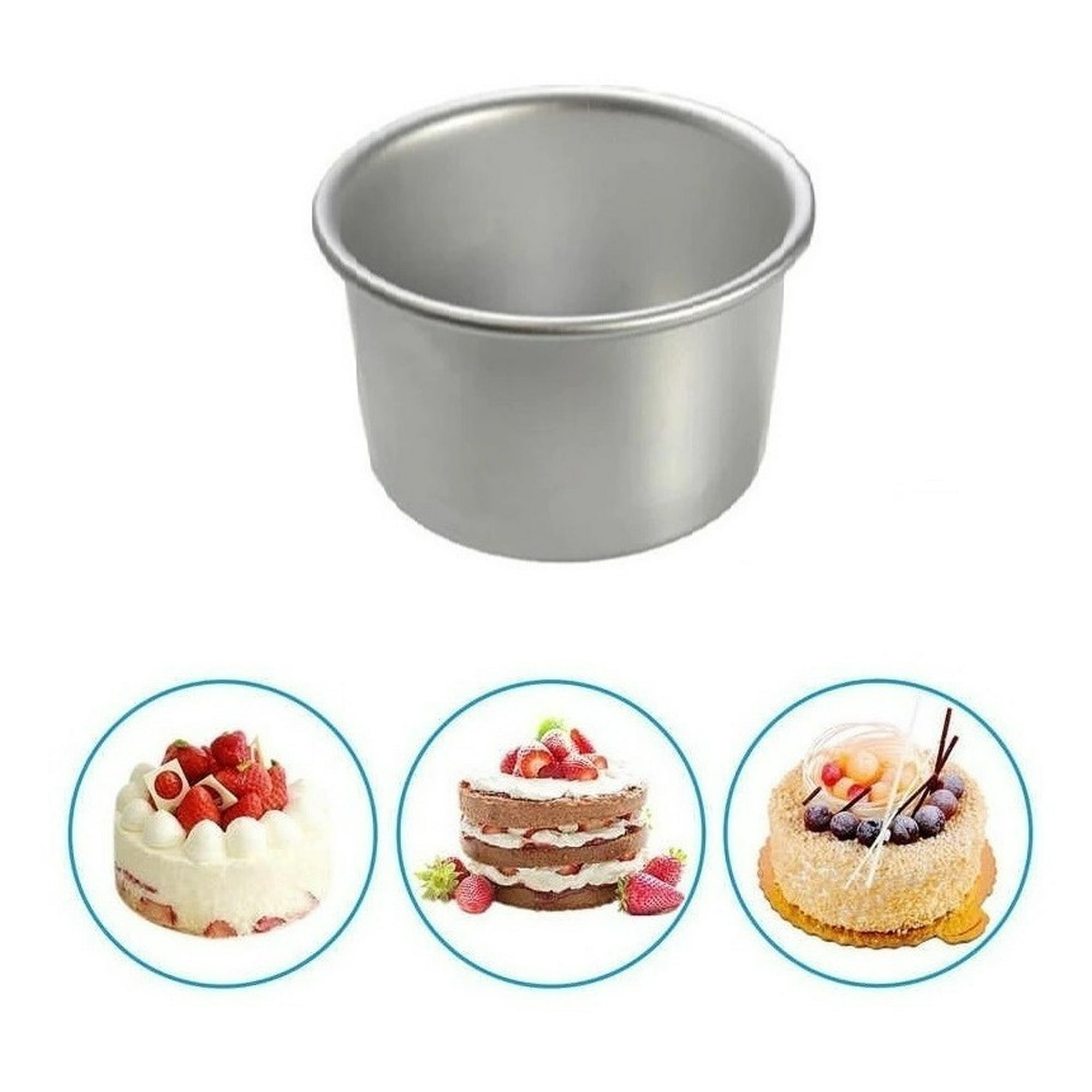 Genérico - Molde Torta Moldes De Torta Molde Queque Molde Aluminio 12cm