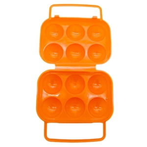 Bothyi - Caja De Almacenamiento De Huevos Portátil Contenedor De Huevos Para Acampar Al Aire Libre Parrilla Mochilero 6 Rejillas