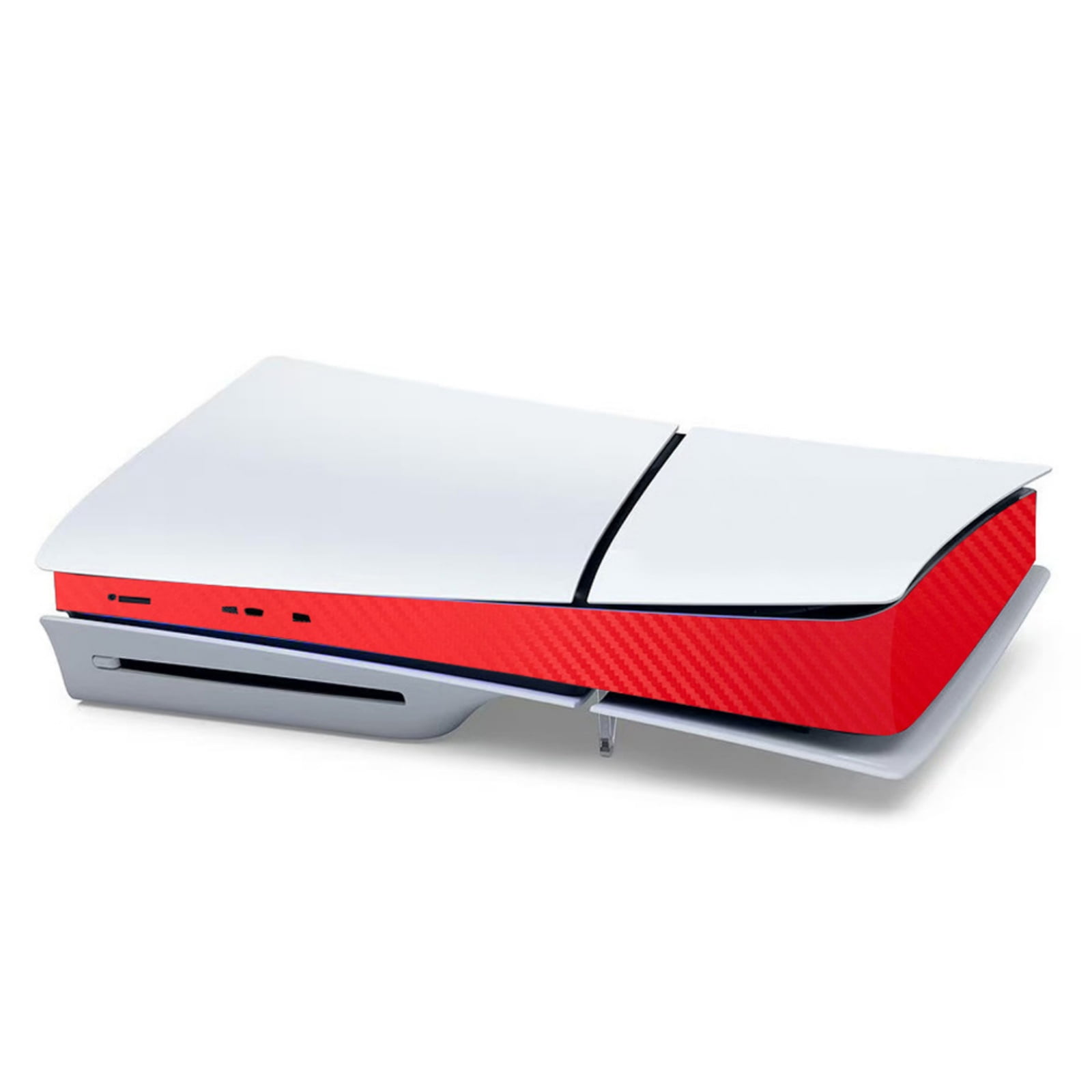 Genérico - Sticker De Piel Media Para Ps5 Slim Disco, Película Protectora Central Resistente A Arañazos