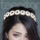 thumbnail image 3 of Diadema elástica con cuentas de diamantes de imitación, diademas elásticas de moda hechas a mano con cuentas de cristal, accesorios para el cabello para mujeres y niñas, de 20 a 26,8 pulgadas, se adap, 3 of 7
