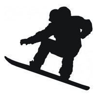 Rienda Libre Graphics - Decomural Snowboarding Extreme Sport Ws-15373