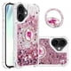 thumbnail image 1 of FOXDOCK Funda Glitter Líquida para iPhone 17 con Anillo Brillante, TPU Antichoques y Esquinas Reforzadas, Soporte, 1 of 6